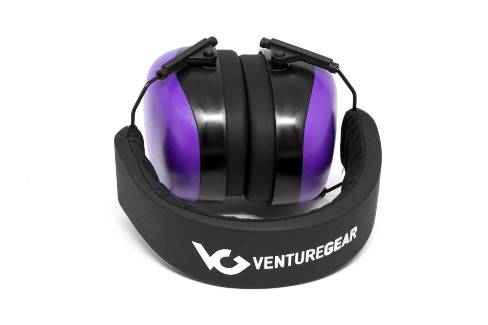 Навушники протишумні захисні Venture Gear VGPM8065C (захист слуху SNR 26 дБ, беруші в комплеті), фіолетові Запоріжжя - фото 7