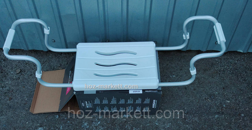 Сидіння алюмінієве для ванної регульоване Primanova KV 01 Туреччина Харків - фото 5