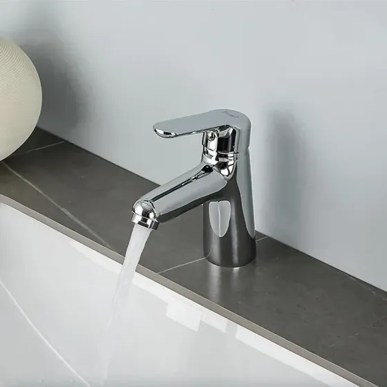 Змішувач для умивальника Frap F1017 хром Київ