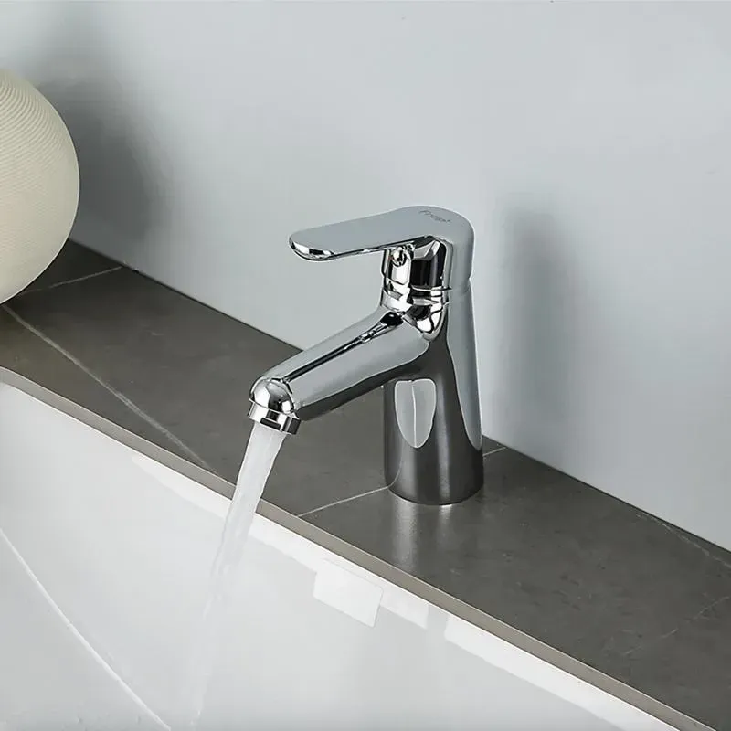 Змішувач для умивальника Frap F1017 хром Київ - фото 2