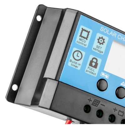 Контроллер заряда Neo Tools 20А, 12/24В(OPEN,AGM,GEL), 2xUSB (90-150) Винница - изображение 2