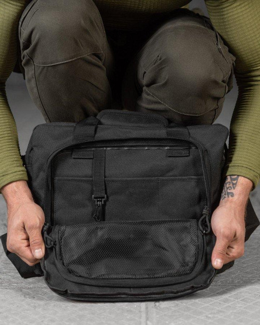 Сумка административная тактическая  СКГ black ВТ0530 Одесса - изображение 3
