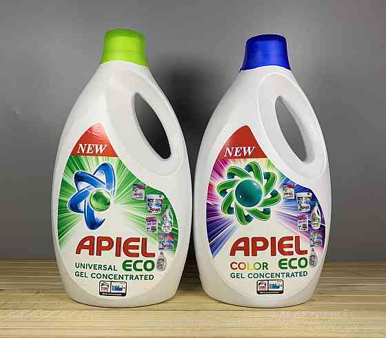 Гель для прання APIEL ECO, концентрат — Universal або Color, 100 прань 6л Киев