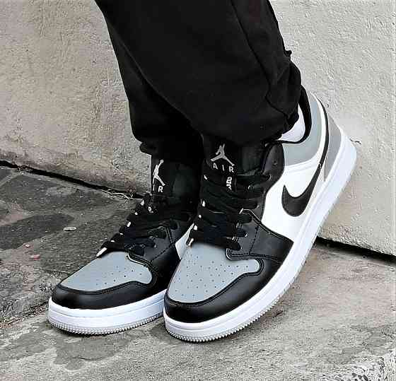 Кроссовки Nike Jordan Белые Мужские Джорданы Черные Серые Найк (размеры: 41,42,43,44) Видео Обзор Днепр