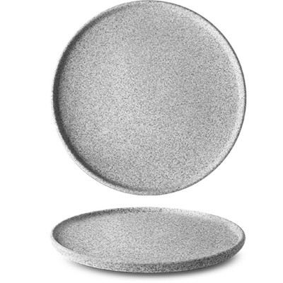 Тарелка G.Benedikt Granit без глазурування 26 см Світло-сірий (G1Q2126) Винница - изображение 1