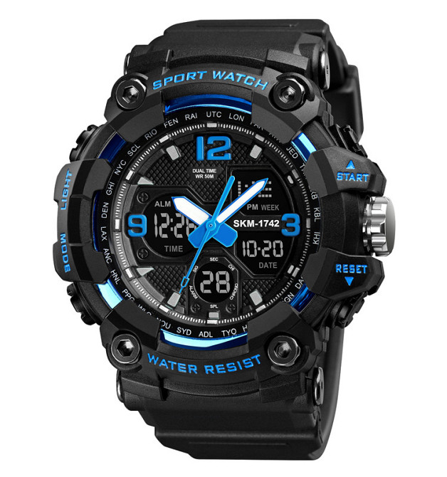 Skmei 1742 Black-Blue SALE SBR Киев - изображение 1