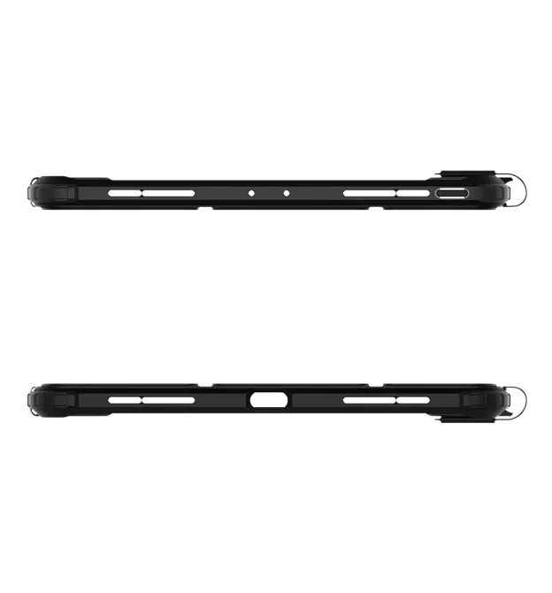 Фирменный защитный чехол-книжка Spigen Ultra Hybrid Pro для Apple iPad Pro 12.9 Black Днепр - изображение 11