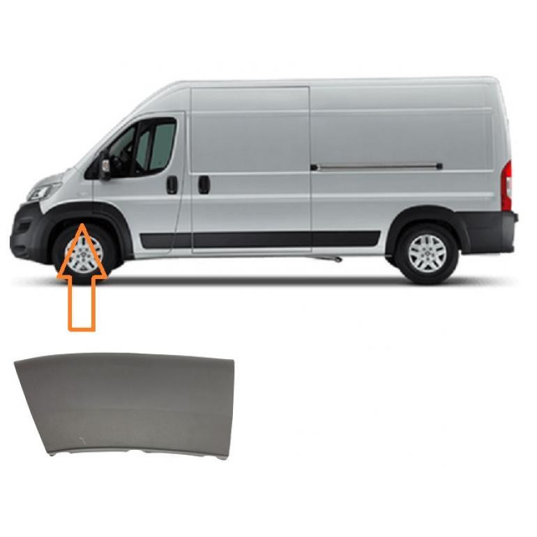 Накладка переднього лівого крила GP Fiat Ducato 3 (1314100070) Київ - фото 2