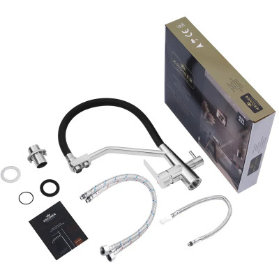 Змішувач Kroner Klassisch-ESG03817BLK (CV027936) Вінниця - фото 8