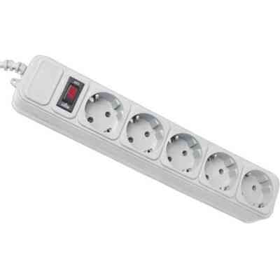 Мережевий фільтр живлення Maxxter SPM5-G-15G grey, 4.5 м кабель, 5 розеток (SPM5-G-15G) Вінниця