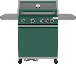Гриль Wolnostojący grill gazowy ITAMI 4+1 zielony | z szybą | 14,5 kW | 1380x580x1180 mm Киев - изображение 1