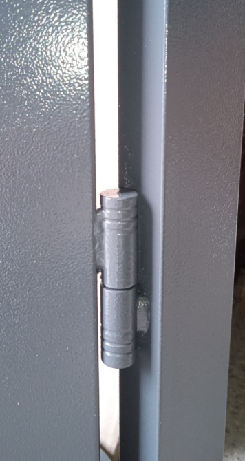 Двери металлические технические в наличии, Redfort Техническая 2 листа металла, Ral 7024 Киев - изображение 3