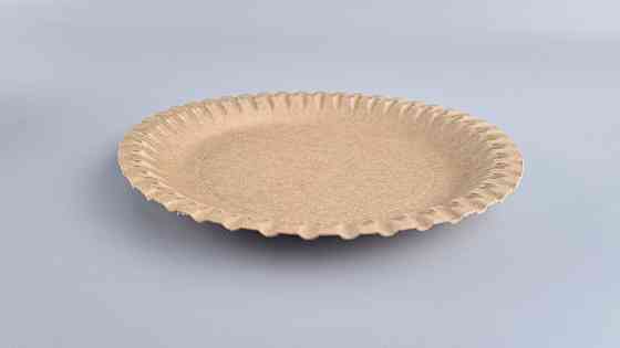 Одноразові тарілки паперові КРАФТ діаметр 170 мм (100 шт.) Харків