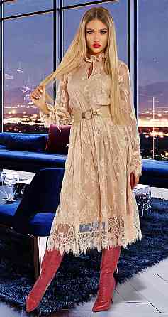 Красивое гипюровое платье (44) Киев