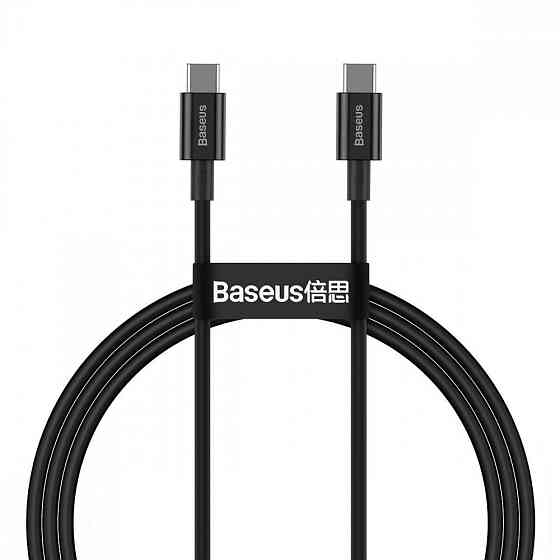 Кабель Baseus Superior Series Fast Charging Type-C to Type-C PD 100W 1м чорний Львів