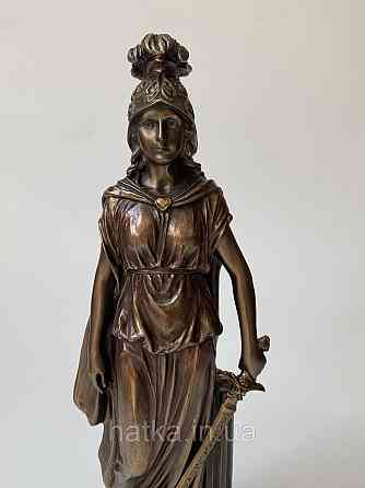 Статуэтка Veronese Мужество Девушка с мечем 28 см  полистоун с бронзовым покрытием 76466A4 Киев