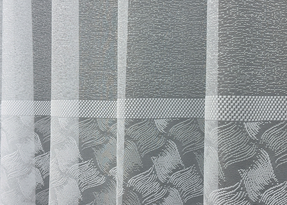 Тюль VR-Textil 1679т Преміум Жакард Білий 300х250 см (42-0863) Київ - фото 5