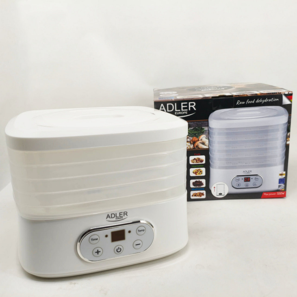 Сушарка електрична для овочів фруктів грибів та м'яса Adler AD 6658 дегідратор 550Вт EI-30 Львів - фото 9
