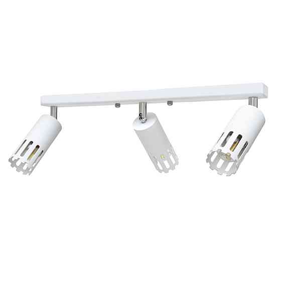 Светильник потолочный MSK Electric Teramo спот поворотный на три плафона белый NL 180501-3 WH Одесса