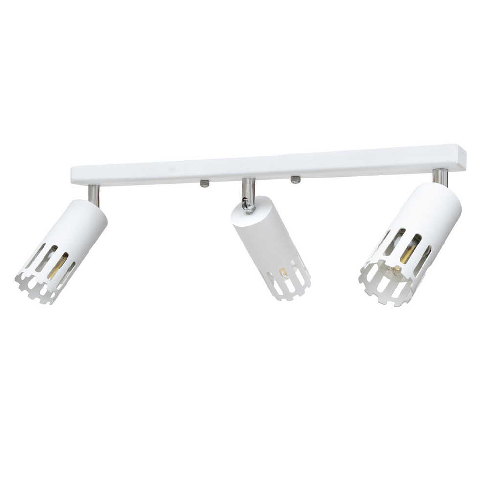 Светильник потолочный MSK Electric Teramo спот поворотный на три плафона белый NL 180501-3 WH Одесса - изображение 1