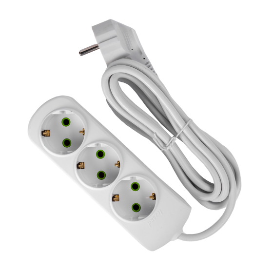 Подовжувач LETITIA із заземленням 3 входи 5 метрів Lezard Харків
