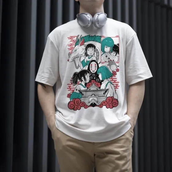 Футболка для підлітка хлопчика з принтом Унесенные Призраками 2 WE Розмір 160 Anime10713 Дніпро