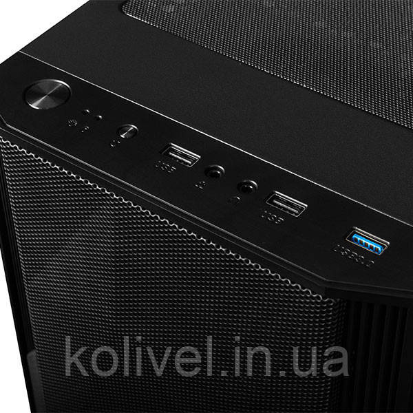 Корпус LogicConcept AGIR MESH+GLASS fan 120mm BLACK без БЖ ATX (AT-AGIR-MG-10-000000-0002) Киев - изображение 5