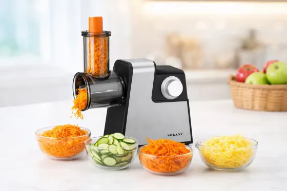 Мясорубка электрическая - овощерезка 5в1 SOKANY SK-06010 1000 Вт Коломыя