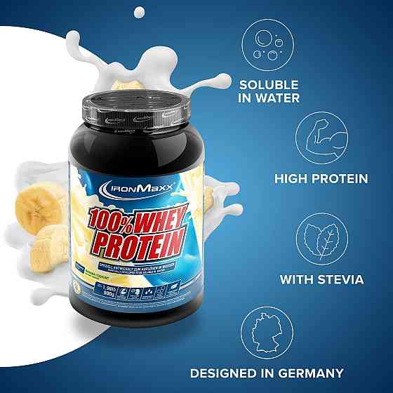 100 % Whey Protein 900g (Banana-Yoghurt) Луцк