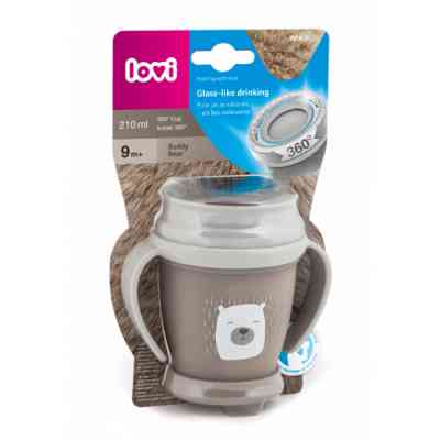 Поильник-непроливайка Lovi 360 Buddy Bear Mini 210 мл (1/600new) Винница