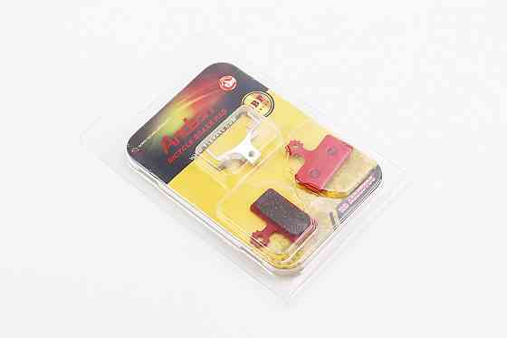 Гальмівні колодки Disk-brake (Shimano BR-M985, XTR 2011), червоні YL-1016 Киев