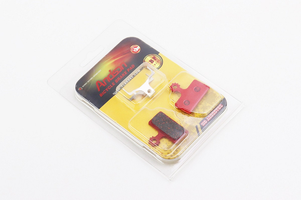 Гальмівні колодки Disk-brake (Shimano BR-M985, XTR 2011), червоні YL-1016 Київ - фото 1