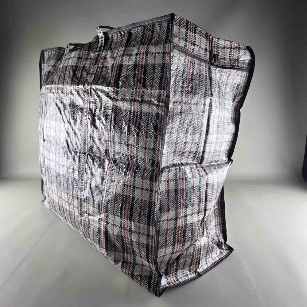 Господарська сумка картата поліпропіленова No-6 (60*70*30) Харків - фото 3