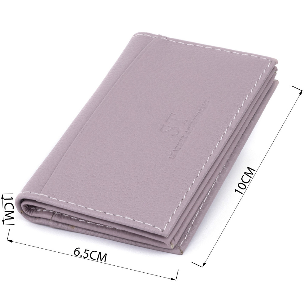 Визитница-книжка ST Leather 19216 Лиловая Киев - изображение 3