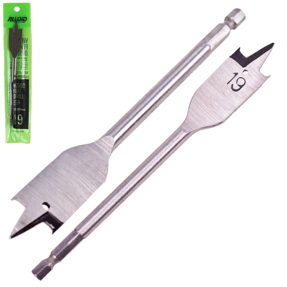 Свердло по дереву пір&apos;яни 19x150мм Alloid WF-19150 Вінниця - фото 1