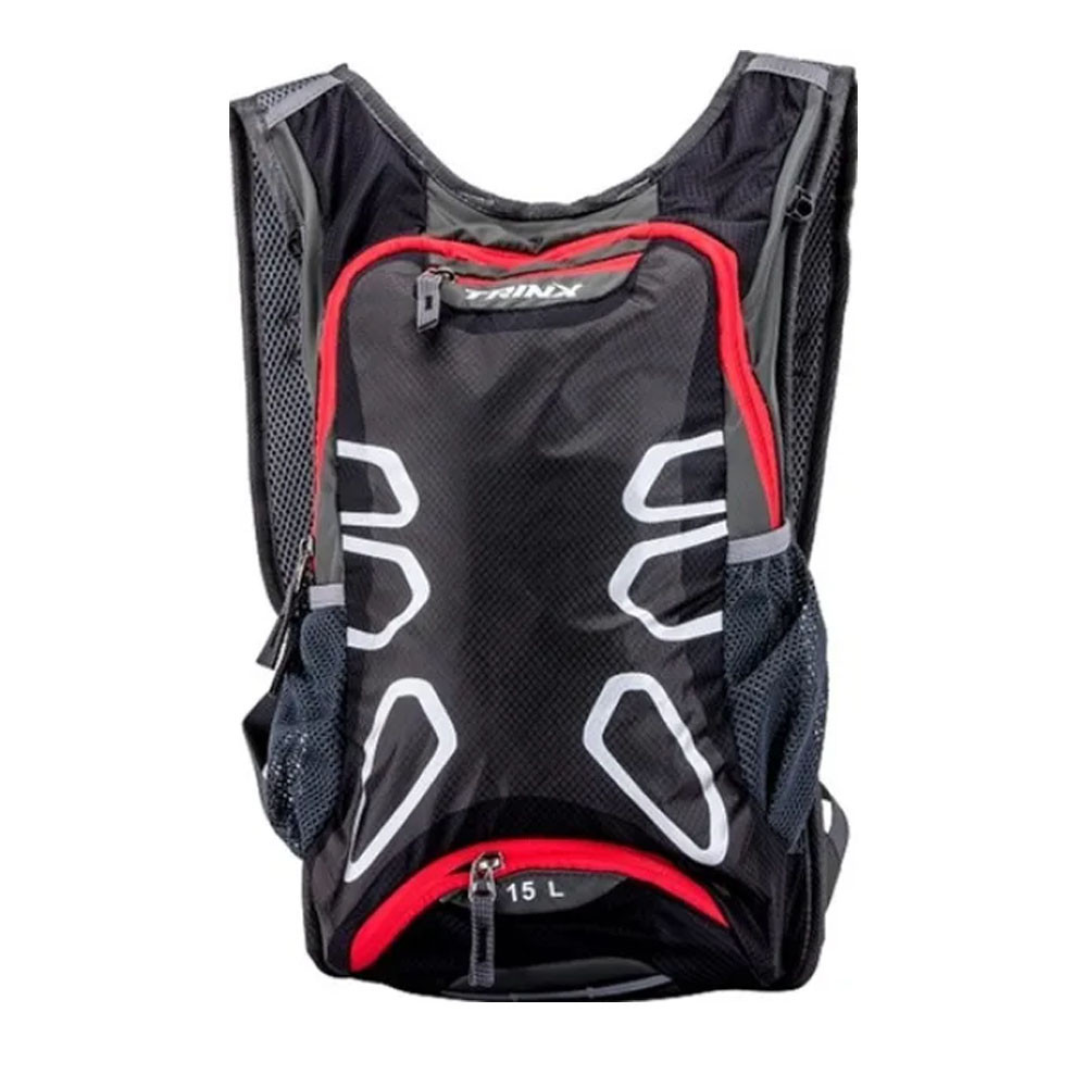 Гідрорюкзак дорожній із пакетом для води 2 л Feel Fit Чорний Бровари - фото 8