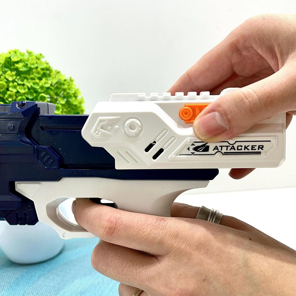 Пістолет помповий 10 м'яких патронів 23см (838B) Чернігів - фото 7