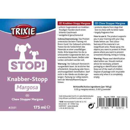 Спрей Trixie Не Гризи для собак 175 мл Киев