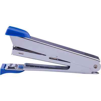 Степлер Buromax металлический №10,12 листов 94x42x21мм, синий (BM.4152-02) Винница