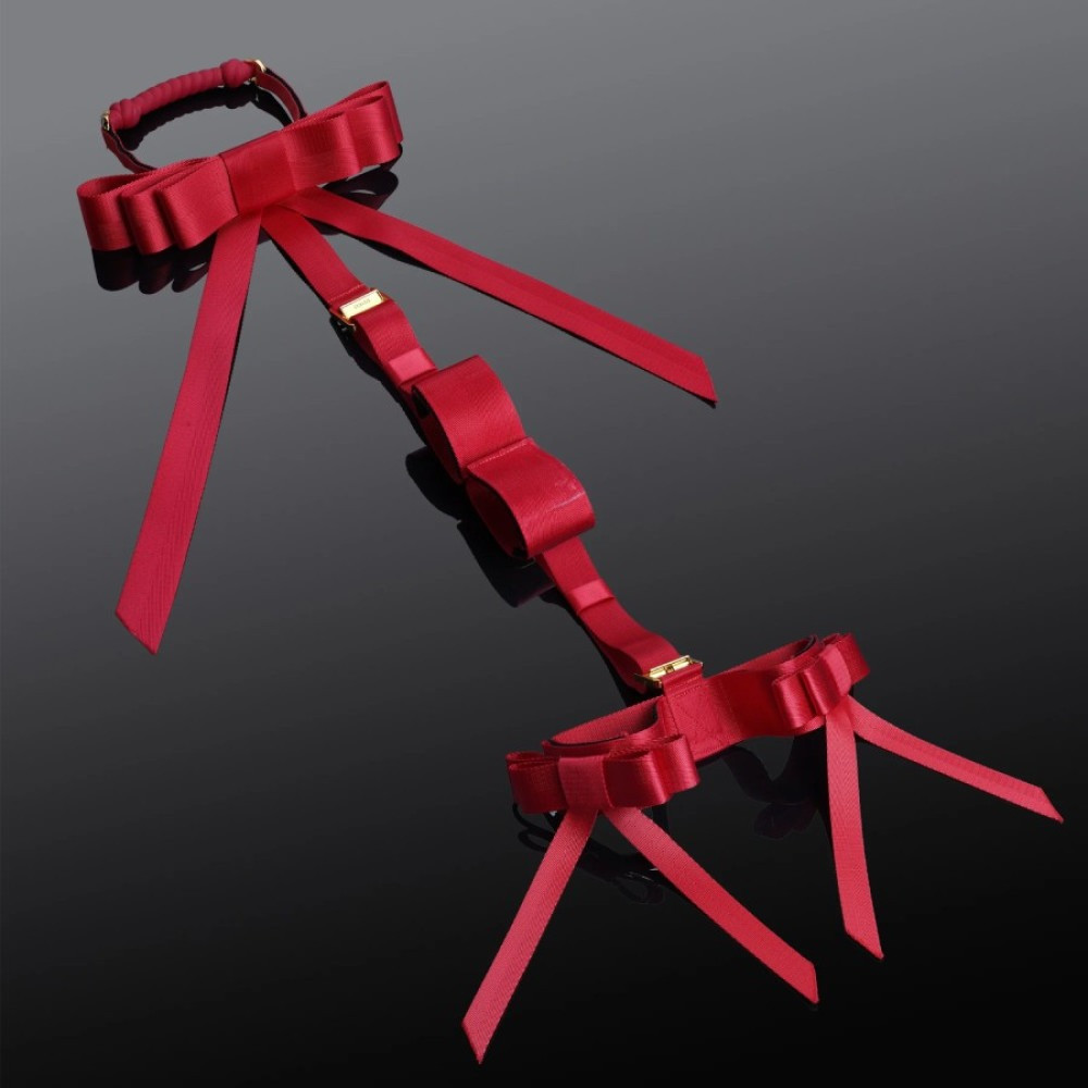 Набор для бондажа UPKO Bondage Fantasy с бантиками, красный Sex Aura Киев - изображение 8