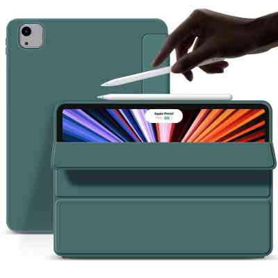 Чехол для планшета Armorstandart Tri Fold Soft TPU Silicone Apple iPad Air 13" M2 2024 Dark Green (711470) Винница