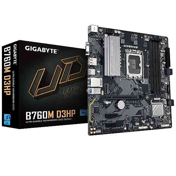 Материнська плата Gigabyte B760M D3HP Socket 1700 microATX Харків