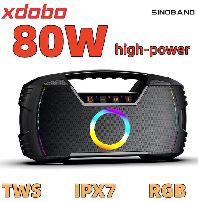 Колонка Xdobo Blade 80W портативная акустика саундбар Xtreme charge. Харьков - изображение 8