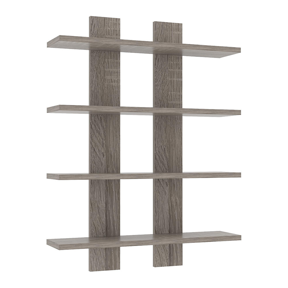 Полиця навісна П-4, Дуб Сонома Трюфель, 600/120/800 Львів - фото 1