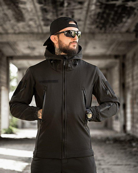 Тактический костюм софтшел REVIVAL полиция   НП4887 Одесса - изображение 5