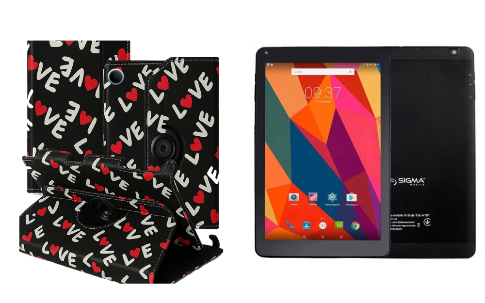 Чохол Spinner360 для планшета Sigma mobile Tab A1015, TAB A1020, колір Art-Premium Київ - фото 1