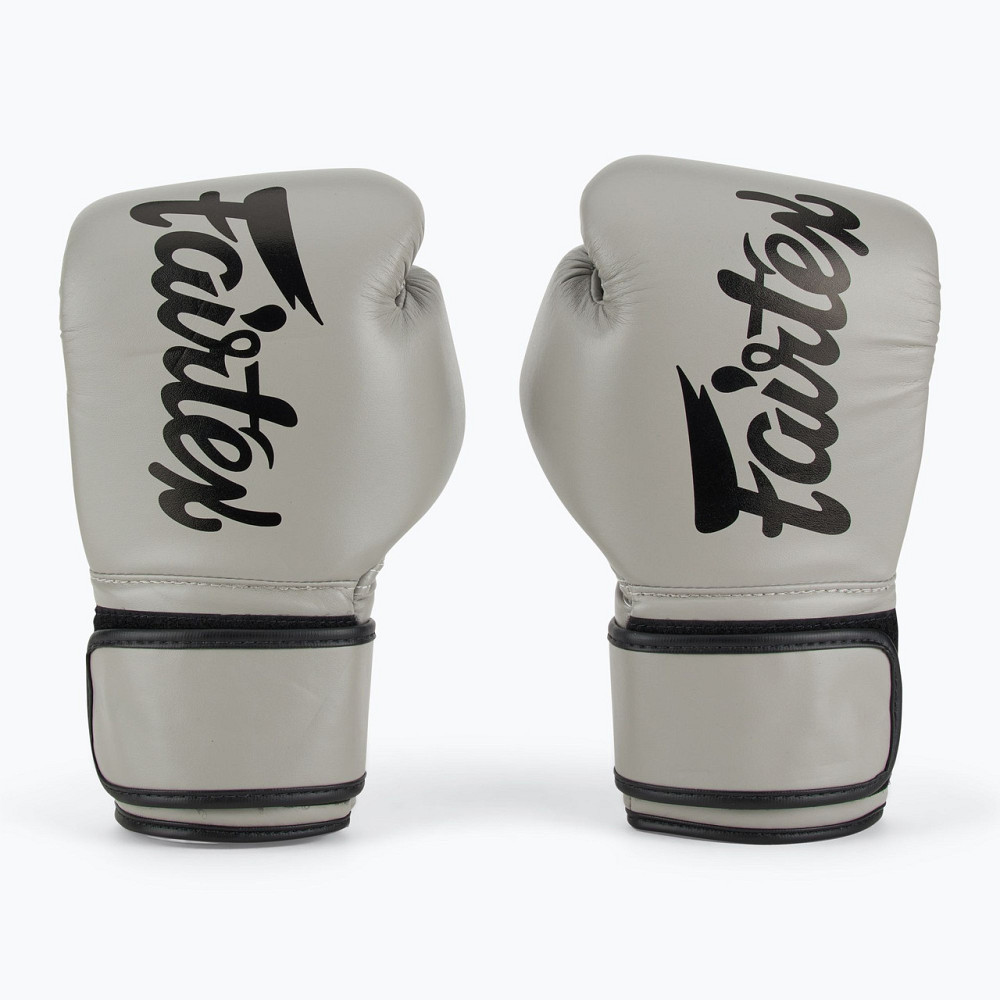 Боксерські рукавиці Fairtex BGV14 Grey 12 унцій (бинти в комплекті) Каменское - изображение 4