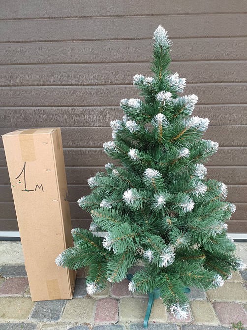 Елка искусственная новогодняя «Снежная Королева» с белыми кончиками 1-3 м 1 Киев - изображение 1