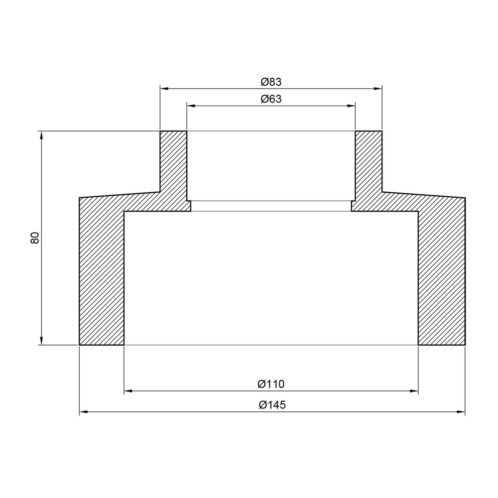 Муфта PPR Thermo Alliance 110х63 Киев - изображение 2
