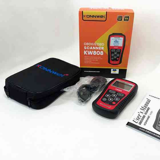 Сканер для перевірки стану авто Konnwei KW808 OBD II/EOBD, Мультимарочний ZC-479 діагностичний сканер Київ